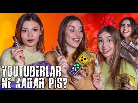 YOUTUBER’LARIN MAKYAJ MALZEMELERİ NE KADAR PİS? 🦠💄😱 @Meryem Can  @Duygu Ekim, @Denizinpaylaştıkları