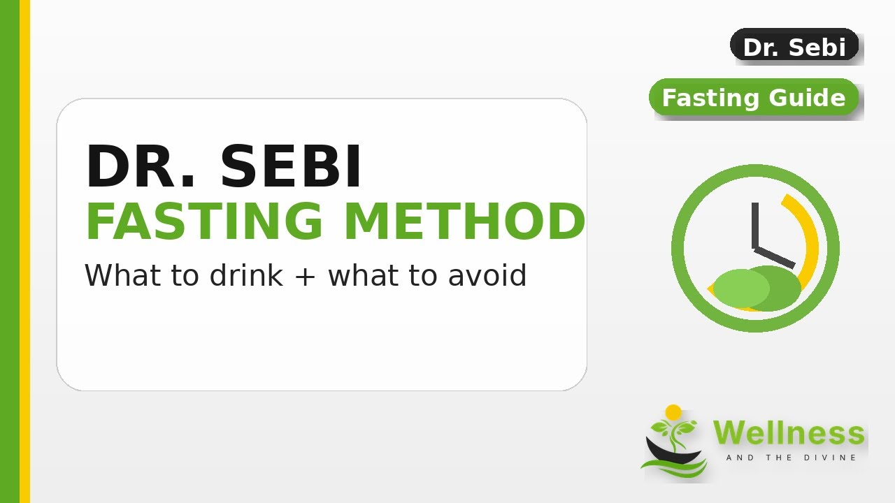 Dr. Sebi Fasting And Cleansing - Aqiyl Aniys