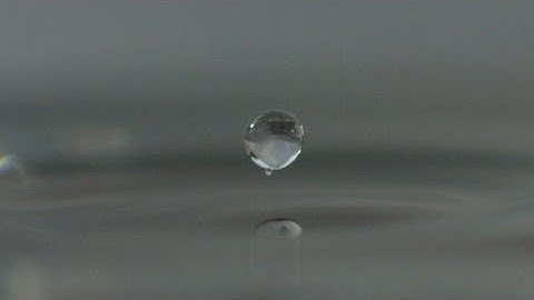 Surface Tension Droplets at 2500fps - The Slow Mo Guys