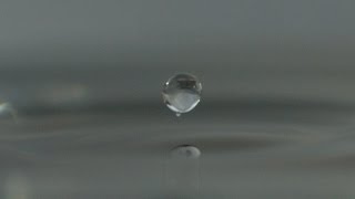 ⁣Surface Tension Droplets at 2500fps - The Slow Mo Guys