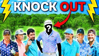 Lightning Knockout Golf Challenge W/ Our First Sponsored Pro Golfer | Good Good