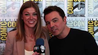 Sdcc2017 The Orville Adrianne Palicki U0026 Seth Macfarlane Interview