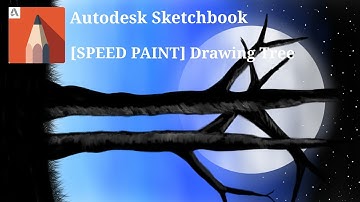 TUTORIAL MENGGAMBAR PEMANDANGAN PART 1 [AUTODESK SKETCHBOOK ANDROID]