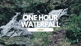Waterfall Sound For Sleep and Study | 1 Hour Waterfall | 4K ASMR | Nature Sounds For Relaxation