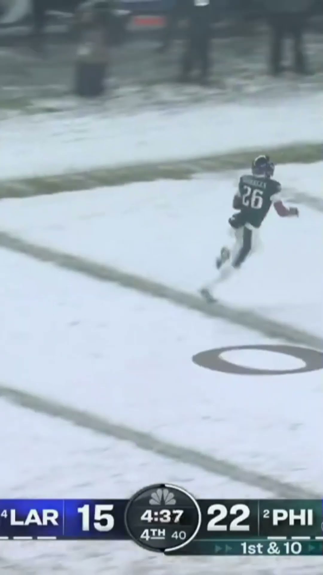 SAQUON BARKLEY GOES OFF FOR A 78-YARD TD!!!! ?? Eagles vs Rams Divsional Round Highlights