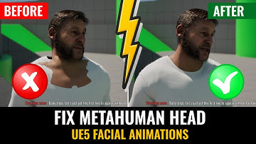 Stop Breaking MetaHumans – Facial & Body Animations FIX