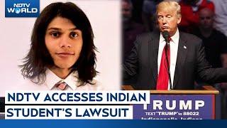 Indian Student Sues Trump | Indian Among Students Suing US Administration. What Does Lawsuit Say?
