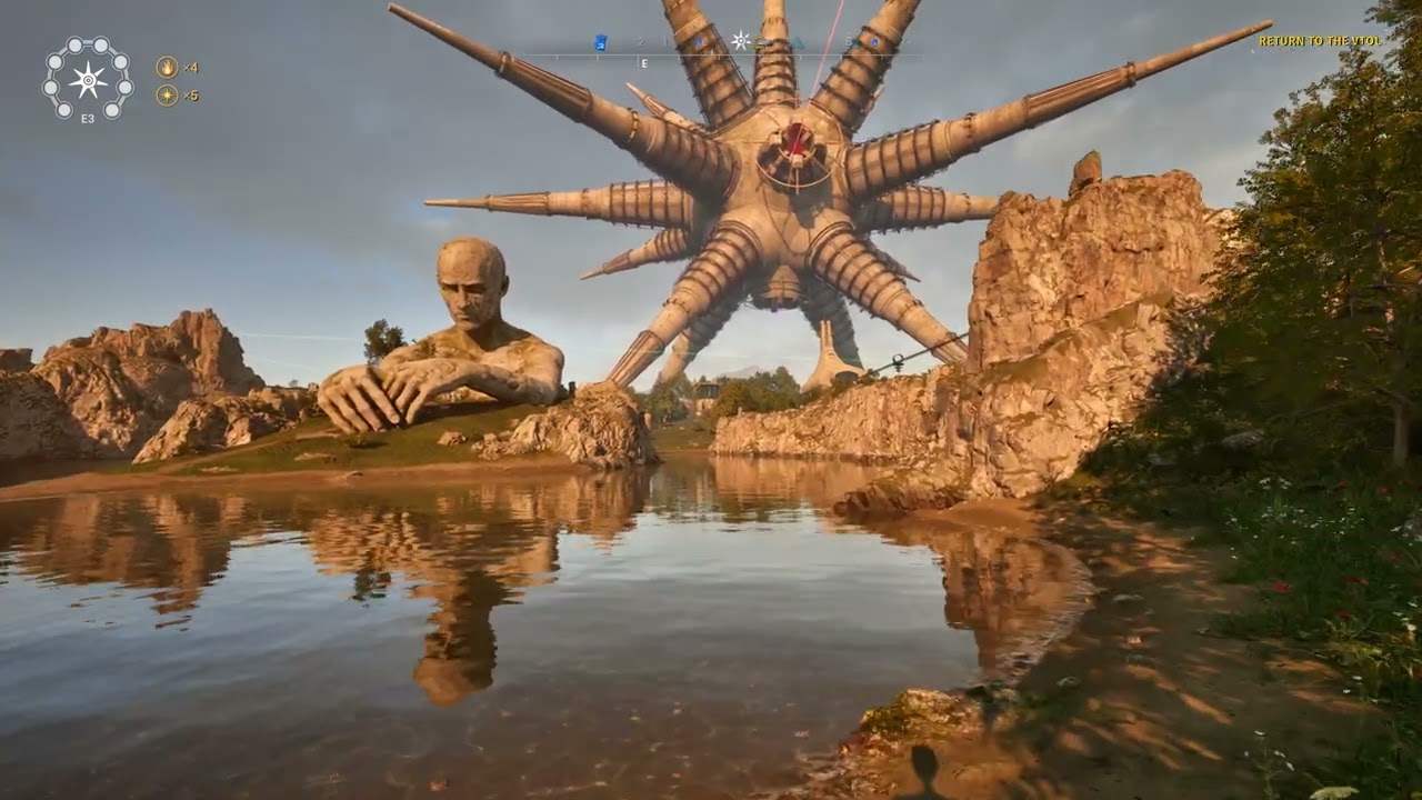 Talos Principle 2 - Eastern Wetlands The Sphinx's Star - YouTube
