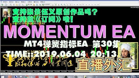 【#MOMENTUM EA 第30集】【MT4  MQL4】#可视觉化之弹簧指标 | 大型ea编写 | #弹簧EA |