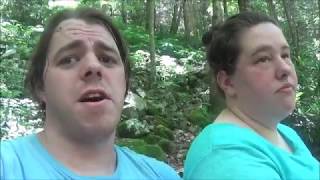 Hiking to Laurel Falls In Hampton Tennessee