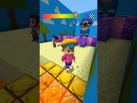 KPop Demon Hunter VS Noob Pro Challenge😱 Pt.24 #shorts #minecraft #brainrot