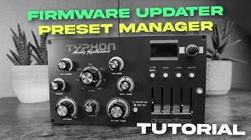 Dreadbox Typhon: How To Update Firmware & Organise Presets [Typhon Mastery Course]