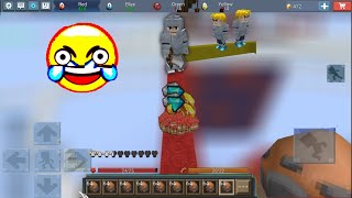 Giving Noobs MVP items in Eggwars (FUNNY) 😂🤣(Blockman GO Blocky Mods) screenshot 5