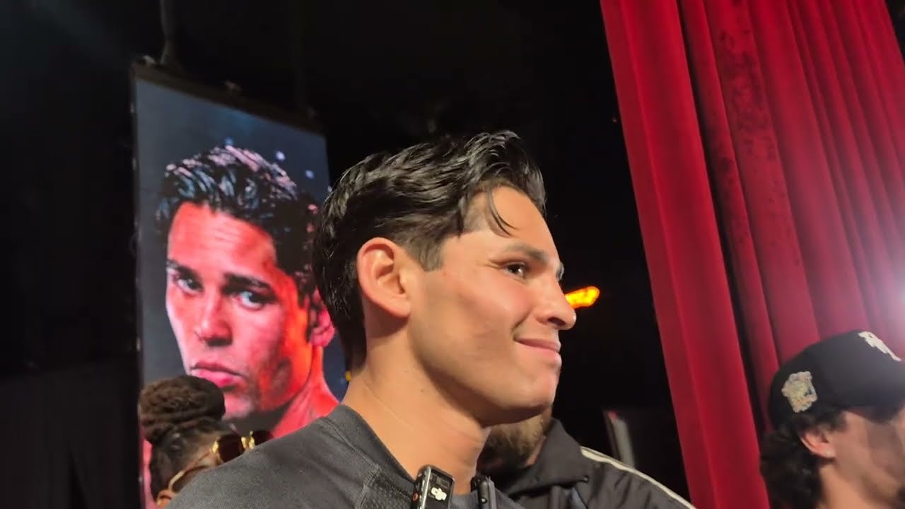 RYAN GARCIA CLAIMS HE TOOK LESS $$ TO FIGHT BARRIOS, ANNOYED AT VADA TESTING QUESTION