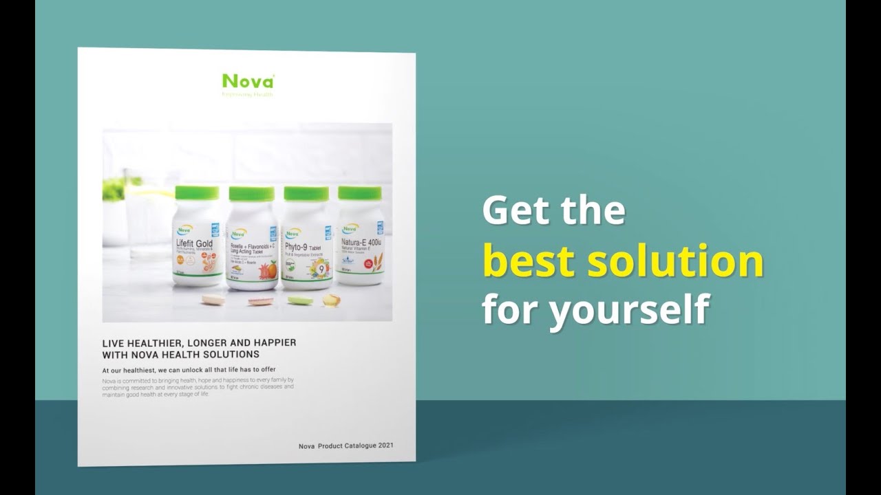 NOVA SUPPLEMENT CATALOGUE 2021 YouTube