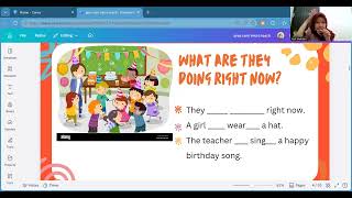 Micro teaching online using zoom demo video