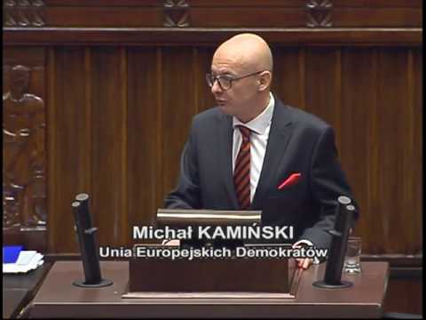Michał Kamiński - wystąpienie z 7 kwietnia 2017 r.