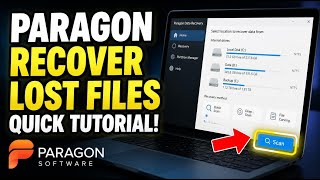 How to recover lost files with Paragon - Quick Tutorial