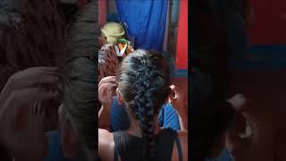 Simple and Easy Sagar Twisted hairstyle #tutorial #hairstyle #viral #share #like #subscribe