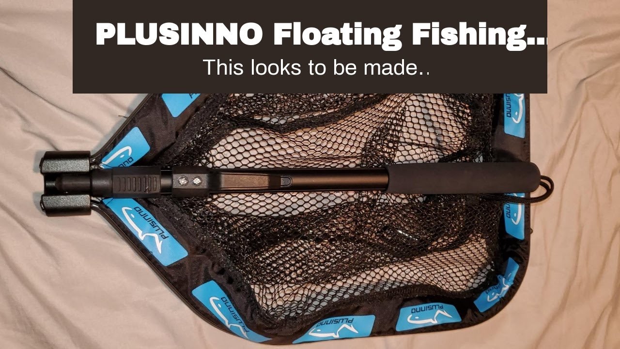 PLUSINNO Floating Fishing Net for Steelhead, Salmon, Fly, Kayak
