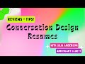 Conversation Design Resumes | Tips + Best Practices to Create a Resume + Resume Reviews | Replay