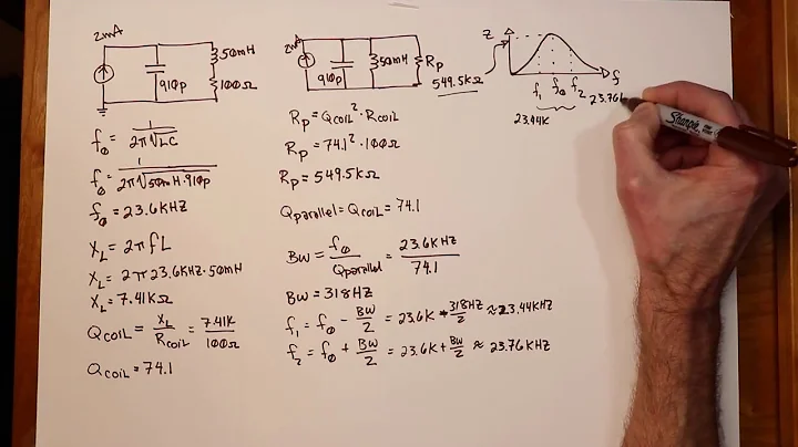 AC Electrical Circuit Analysis: Parallel Resonance Example