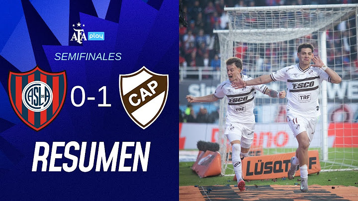 San Lorenzo 0 vs. Platense 1 | #TorneoApertura2025 | Resumen | Semifinal