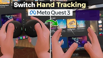 How to Switch to Hand Tracking on Meta Quest 3 or 3s! [Enable & Use]