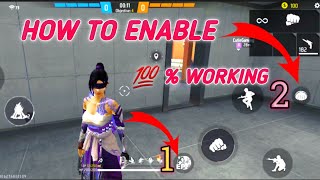 HOW TO ENABLE DUAL ACTIVE SKILL SLOTS 😱 ! FREE FIRE DUAL SKILLS SLOTS | Underworld GamerZ |