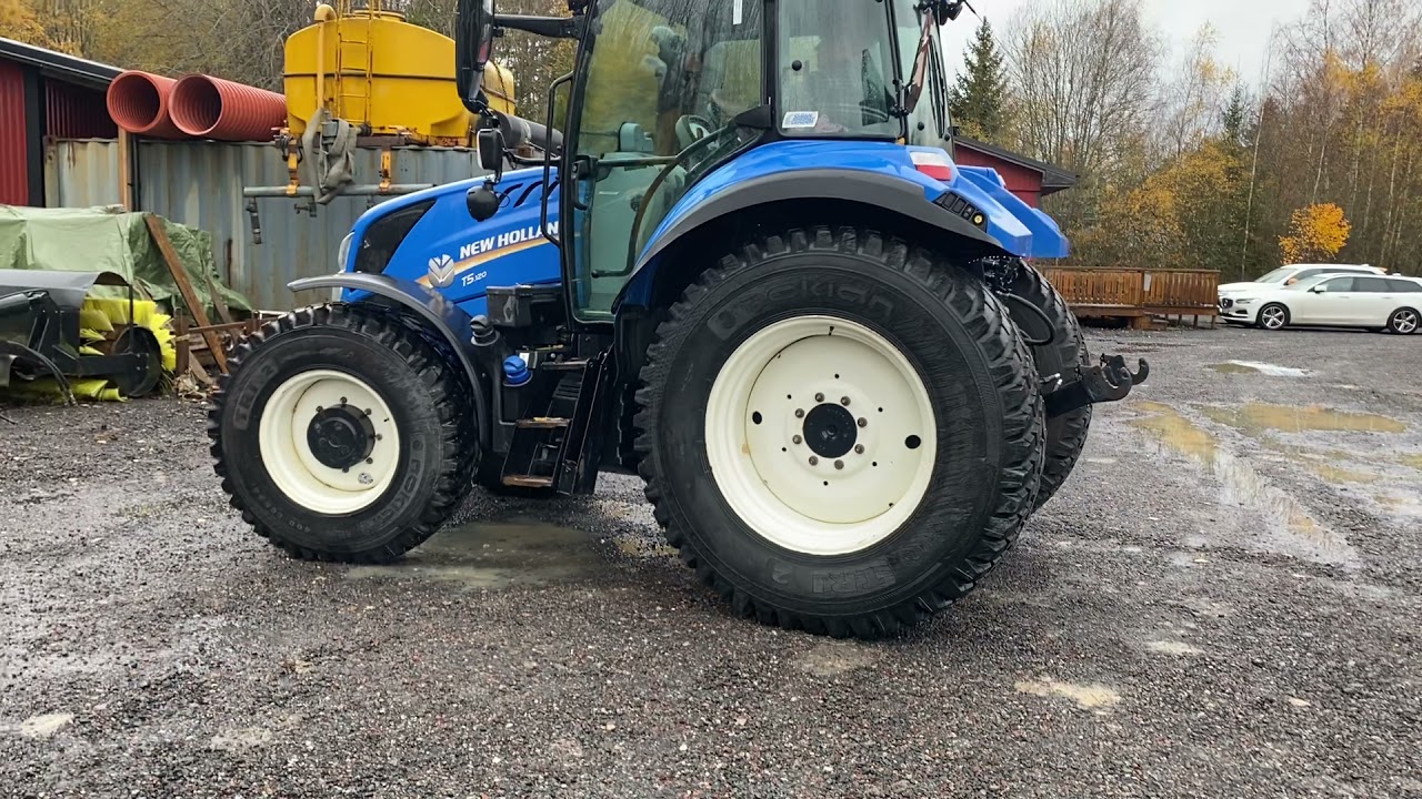 Traktor New Holland T5 120 på låga timmar