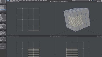 LightWave Model - Connect Tool, Slice