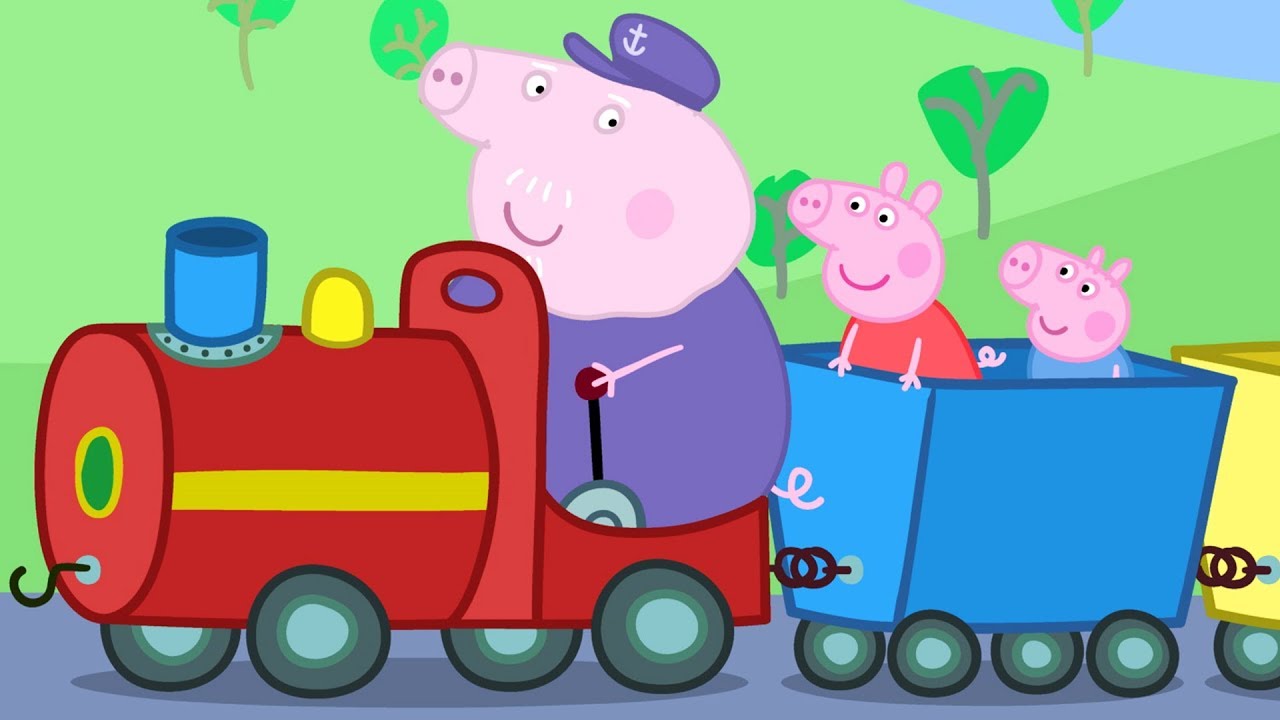 Peppa Pig Français | 3 Épisodes | Le Petit Train de Papy Pig | Dessin Animé Pour Enfant #PPFR2018