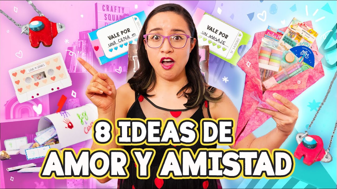 8 REGALOS FÁCILES PARA SAN VALENTÍN 💖 Ideas Originales para 14 de