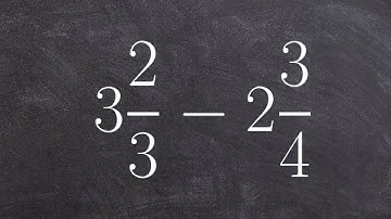 Learn how to subtract a mixed number from a negative mixed number