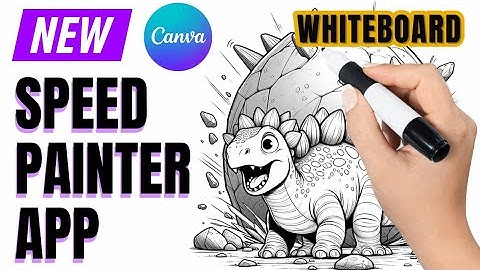 NEW QUICK 🚀 Whiteboard Animation - Speed Painter App on Canva