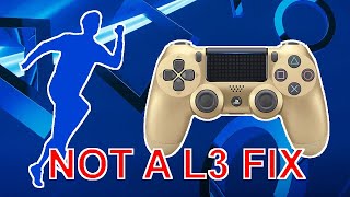 Can I fix this 20 $ ps4 controller ? - How to fix inconsistent sprint (not a L3 fix)