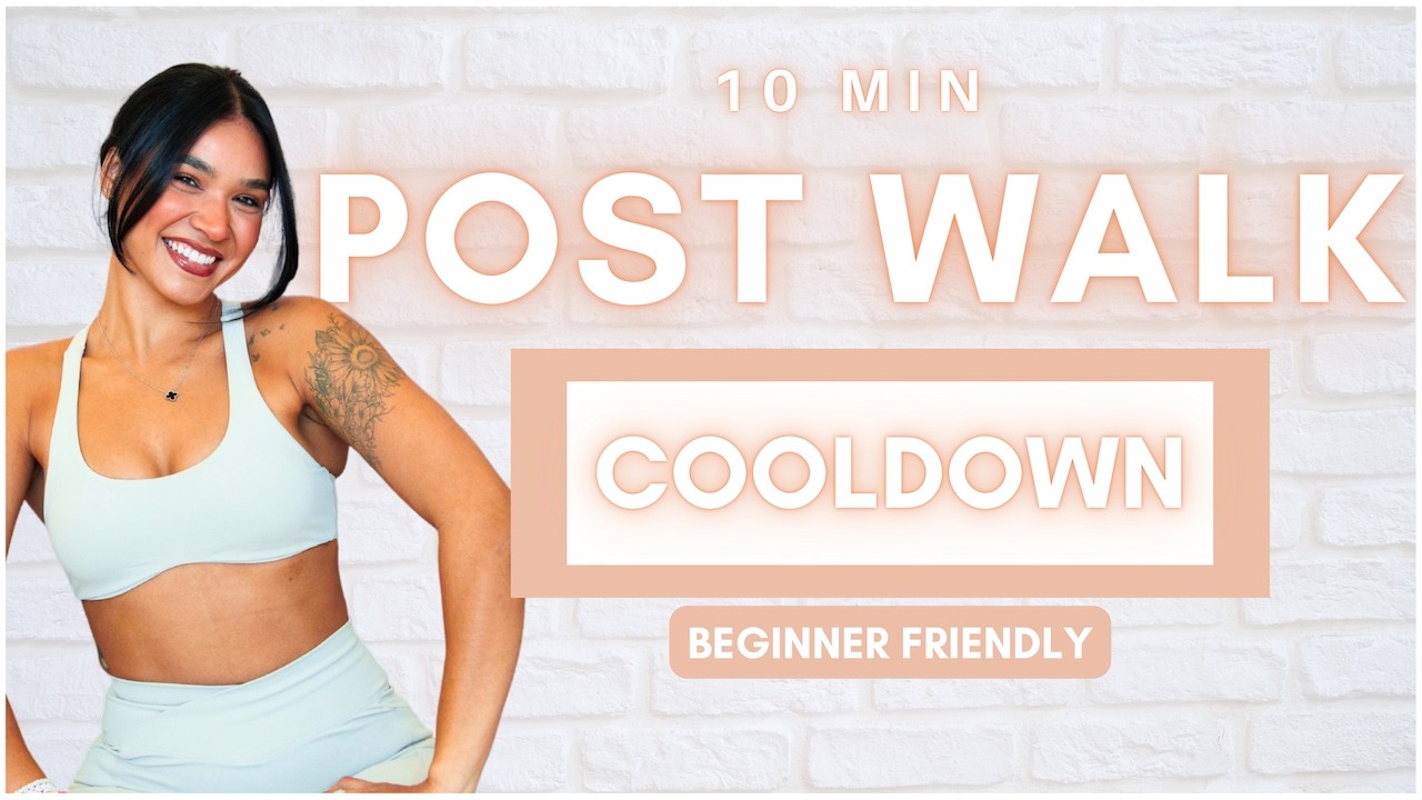 10 Min Post Walk Stretch | Full Body Cool Down for Faster Recovery