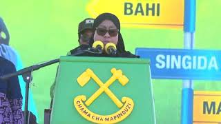 ✅ MGOMBEA URAIS KUPITIA CCM NDG. DKT. SAMIA AKIWA KATIKA KAMPENI - MANYONI MKOANI SINGIDA