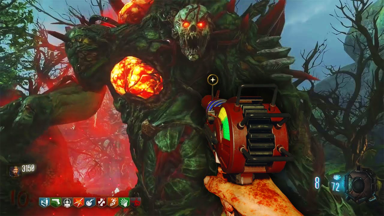 Zetsubou No Shima EARLY 'SWAMP MONSTER' AND SPIDERS GAMEPLAY! / BO3