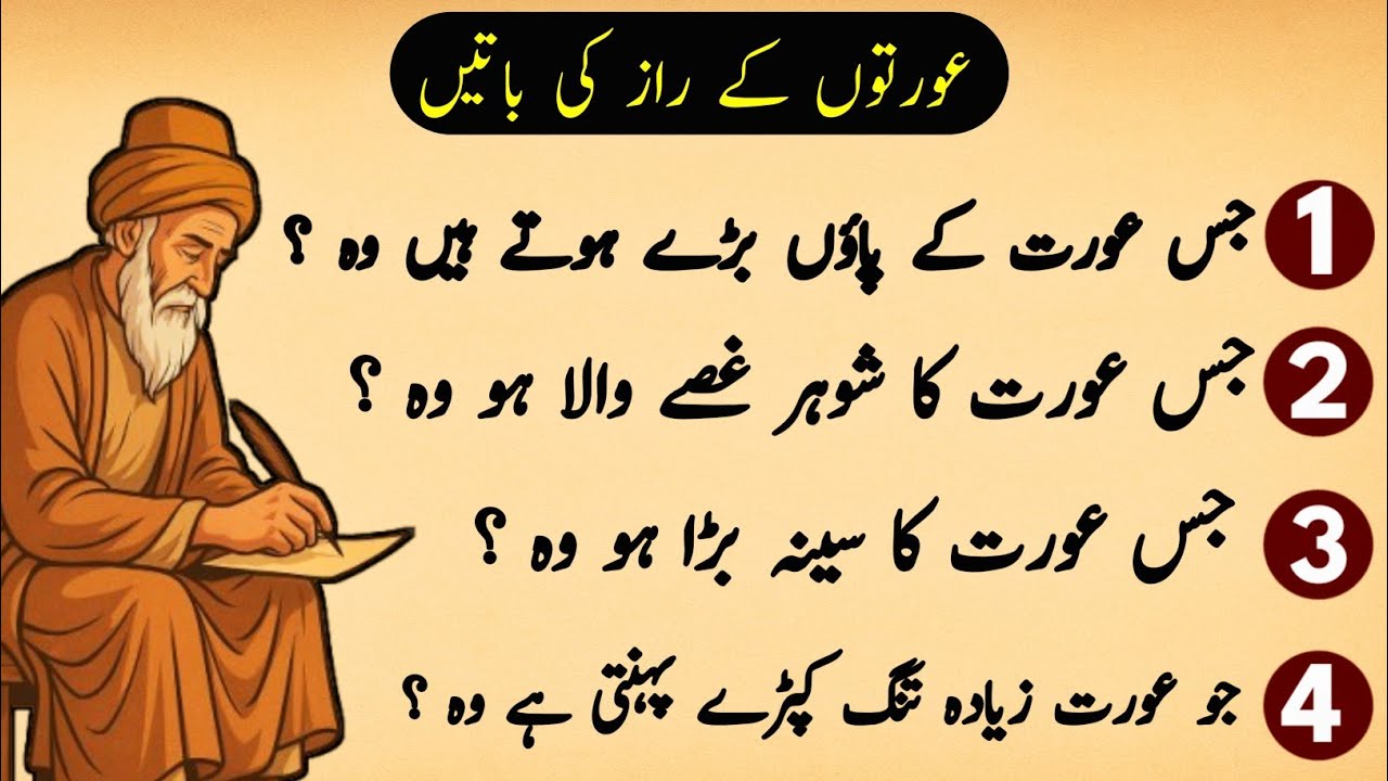 Aurton Ke Raaz | Danai Ki Batain | Wisdom Quotes | Best Luqman Hakeem Quotes | Hikmat Ki Batain 