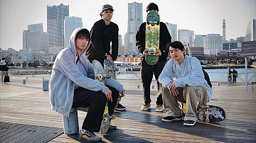 DAY WITH 4 JAPANESE PRO SKATERS