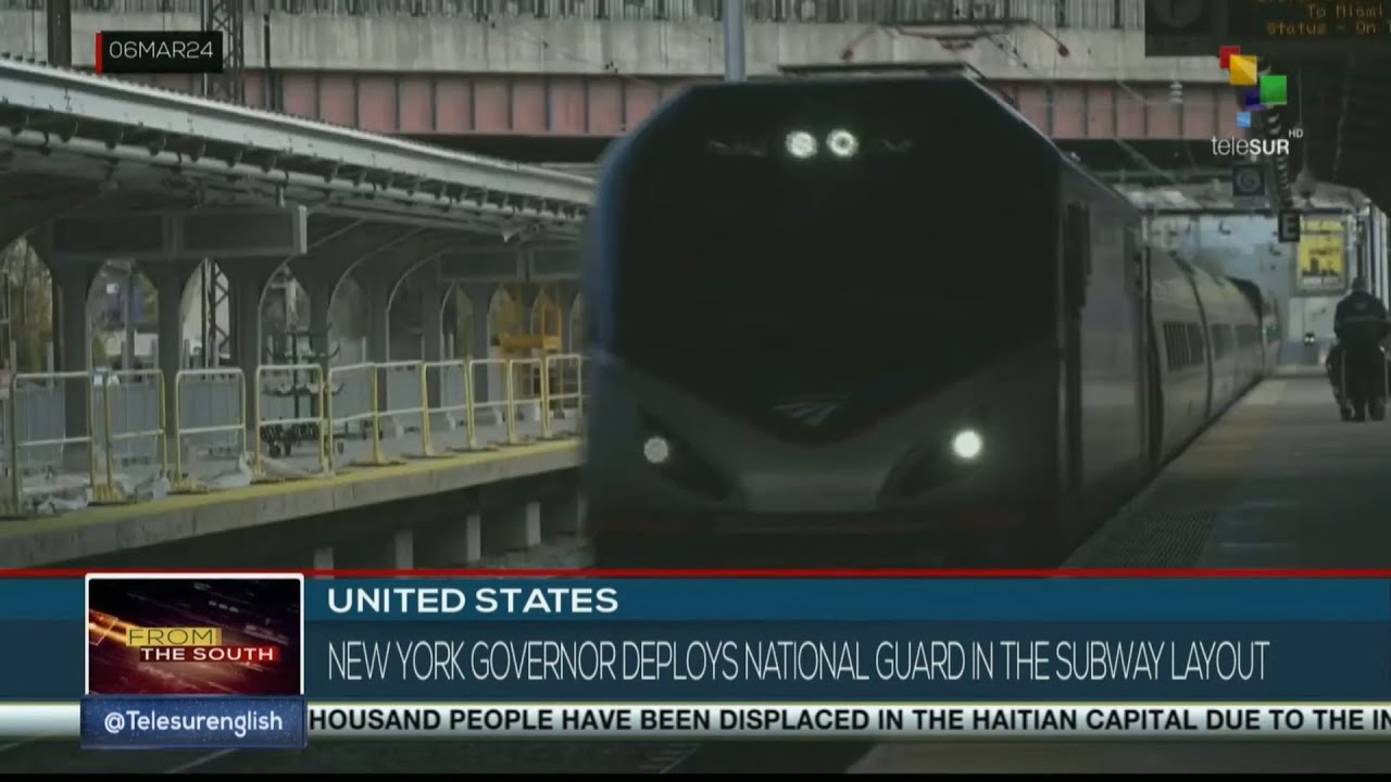 New York governor orders National Guard into subway system