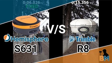Hemisphere S631: Head to Head with the Trimble R8 | Bench Mark