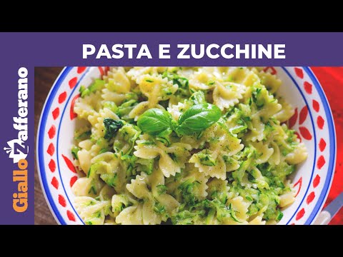 PASTA E ZUCCHINE: pronta in 15 minuti