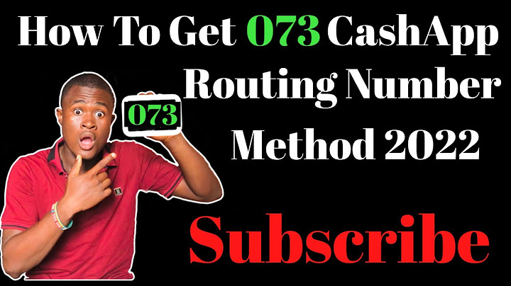 How to add routing and account number to cash app