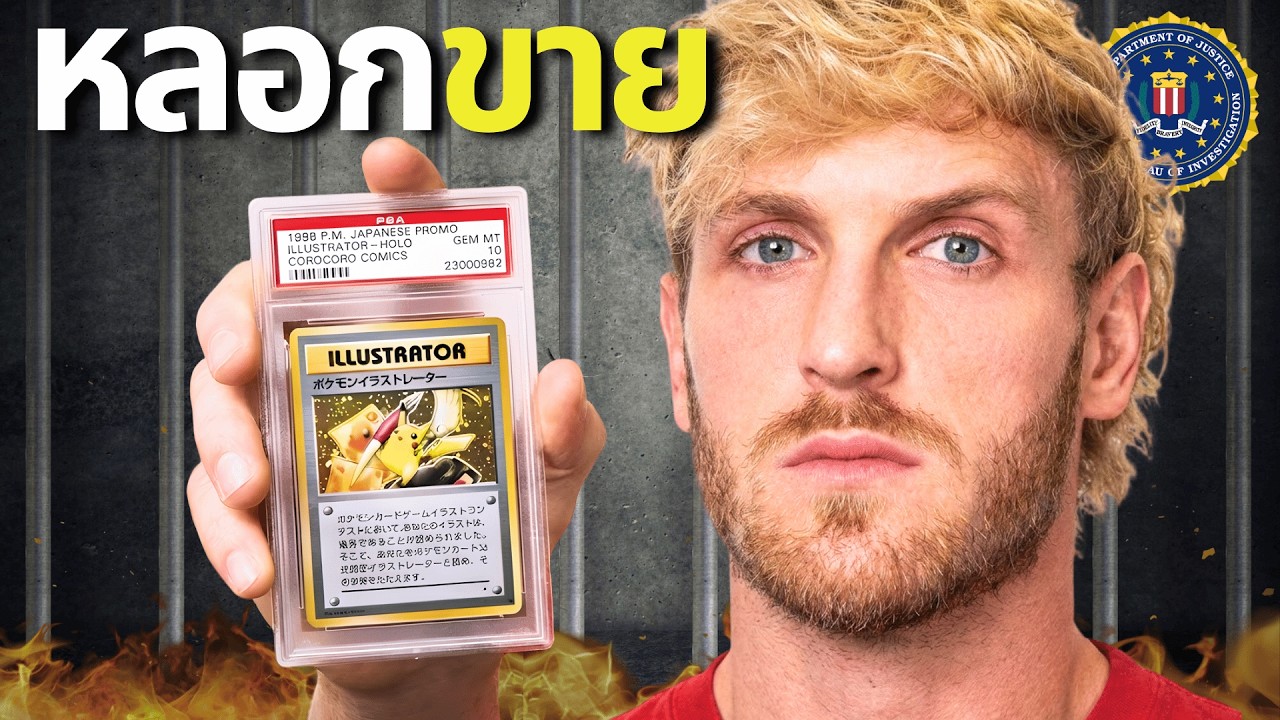 Logan Paul หลอกขายการ์ดโปเกม่อน 100 ล้าน ได้ยังไง?