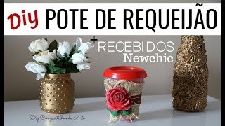 Lembrancinha de Natal – Decoração com Pote de Requeijão