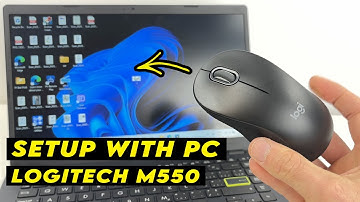 How to Setup the Logitech M550 With a Windows PC Computer