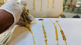 দুবাইয়ের কিছু 916k নতুন ব্রেসলেট এর ডিজাইন ও দাম//22K gold design bracelet