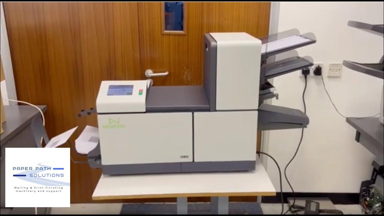 Neopost DS63 envelope inserter 14 11 2023 YouTube